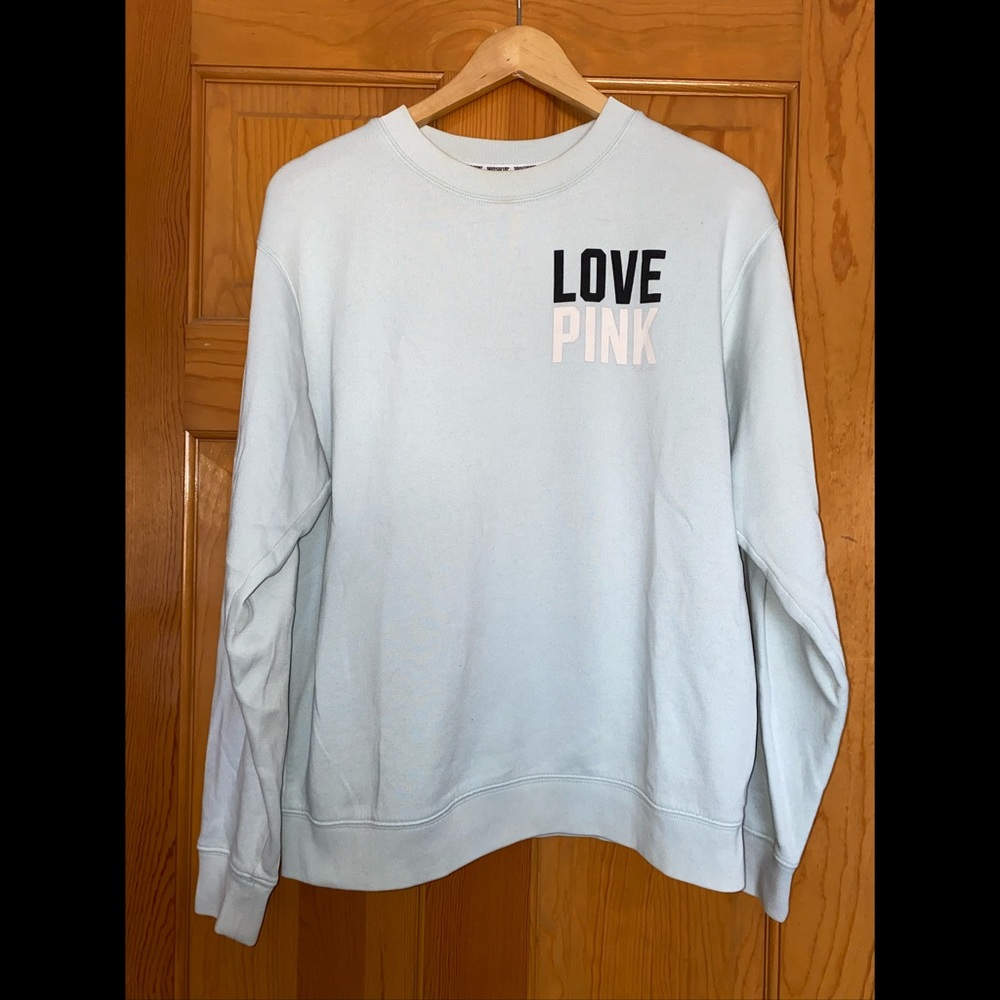 PINK crew neck sweatshirt